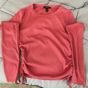 Forever 21 Long Sleeve Crop Top